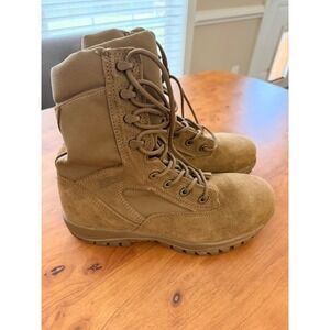 Belleville C312ST Mens Steel Toe Tactical Boots Coyote Brown Vibram Made in USA